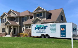 Unique Movers residential moving. Our team moved this Sartell family into their new home