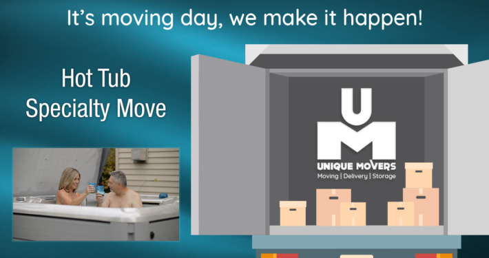 Unique Mover specialty hot tub move video thumbnail