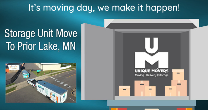 Storage Unit Move to Prior Lake, MN