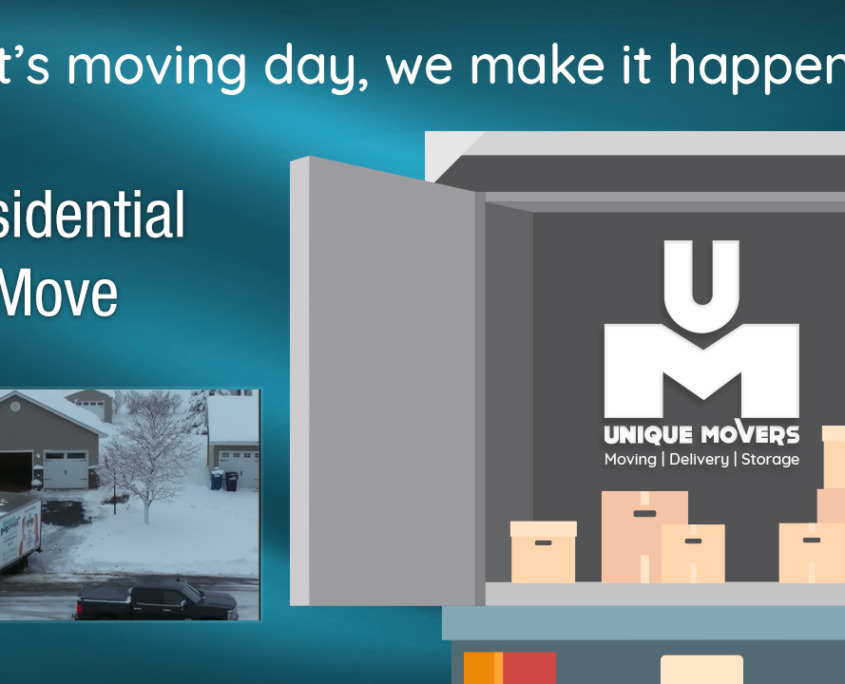 Residential Move reel for Unique Movers