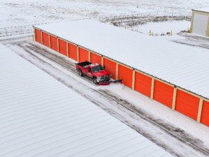 Storage Parking Log Snow Clean Up