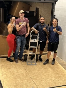 Unique Mover team working on a n Apartment Move in Tampa, Florida